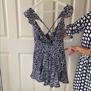 Romper. Cross back. Princess Polly. AUS 8